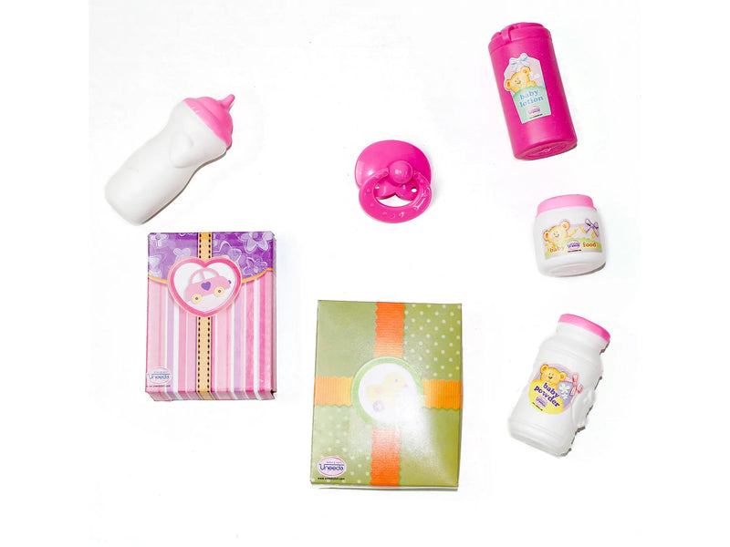 Uneeda Doll Little Luv Baby Doll with Crib Gift Set