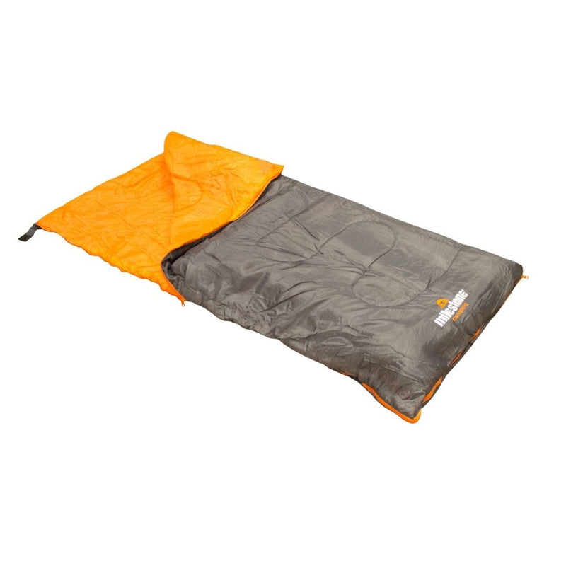 Milestone Envelope Sleeping Bag - Single - 2 Seasons