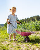 Rolly Toys Child's Pink Metal Wheelbarrow
