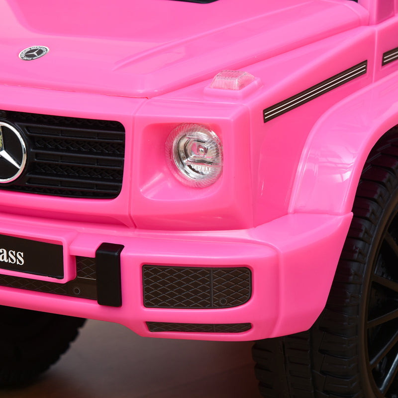 HOMCOM Kids Ride On Car Mercedes Benz G350 - Pink
