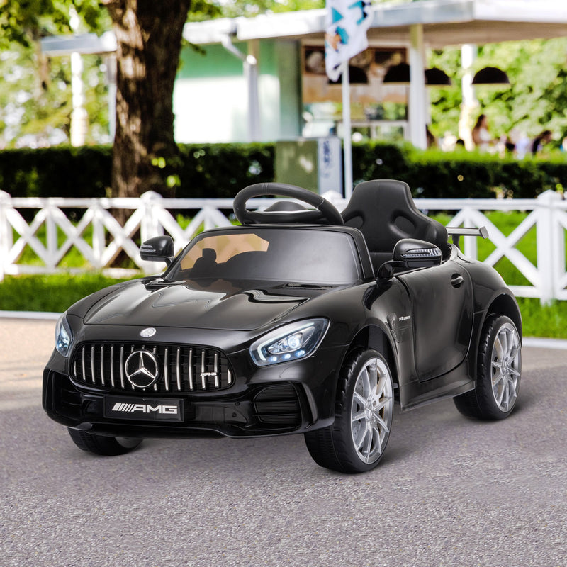 Kids Electric Ride on Mercedes Benz GTR 12v - Black