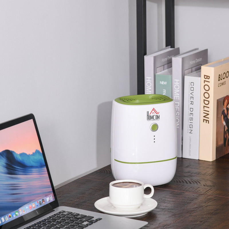 HOMCOM Portable De Humidifier 500ml - White