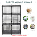 PawHut Pet Playpen Small Animal Cage