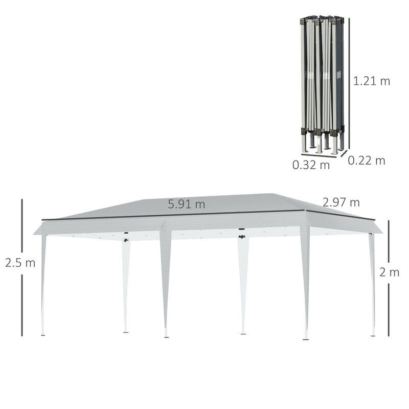 Outsunny Foldable Gazebo