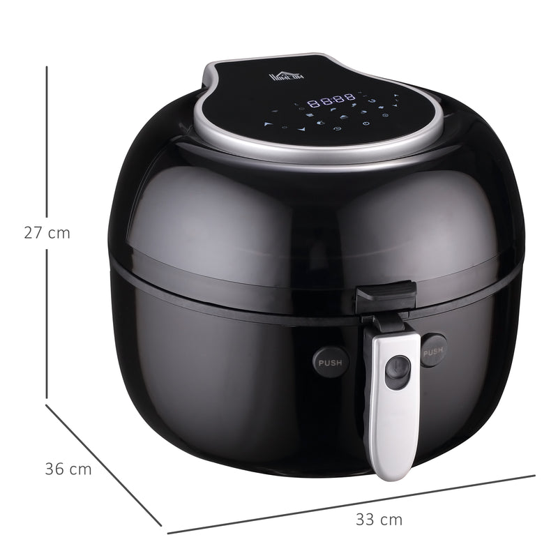 HOMCOM 7L Digital Air Fryer w/ Dehydrate 7 Presets, Rapid Air Circulation 1500W