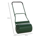Outsunny 40L Lawn Roller Grass Ground Garden Push / Tow Landscaping Erasing Sod