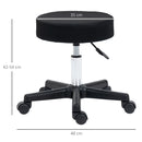 HOMCOM Beauty Massage Salon Facial Manicure Barber SPA Chair Stool Swivel