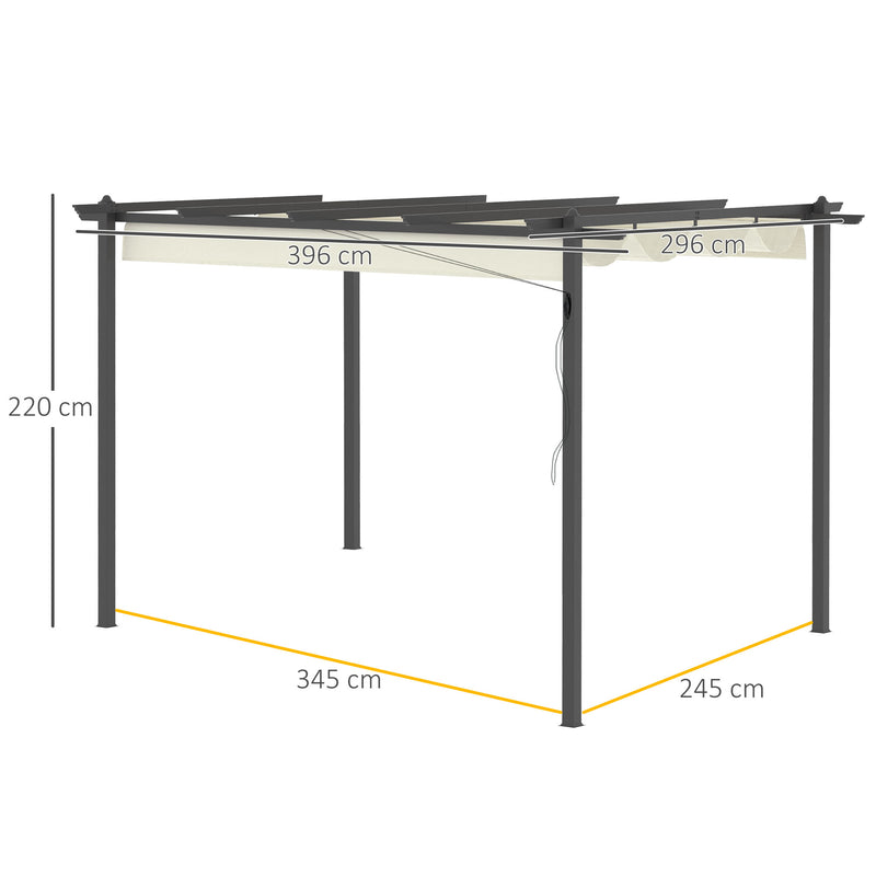 Pergola Gazebo - Cream