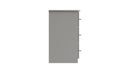 Chester Ready Assembled Double Chest of Drawers with 3x2 Drawers - Light Grey