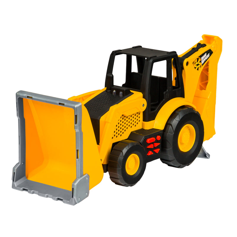 Nikko Road Rippers Mega Fleet Light & Sound 12" - 30 cm Backhoe