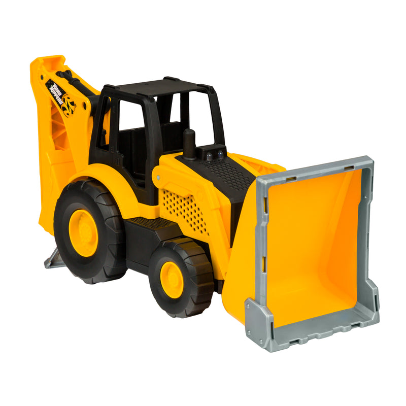 Nikko Road Rippers Mega Fleet Light & Sound 12" - 30 cm Backhoe