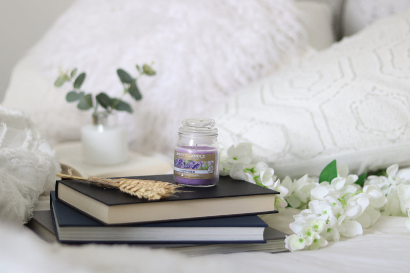 Homestead Candle  3oz Glass Jar Bubble Lid - Lavender