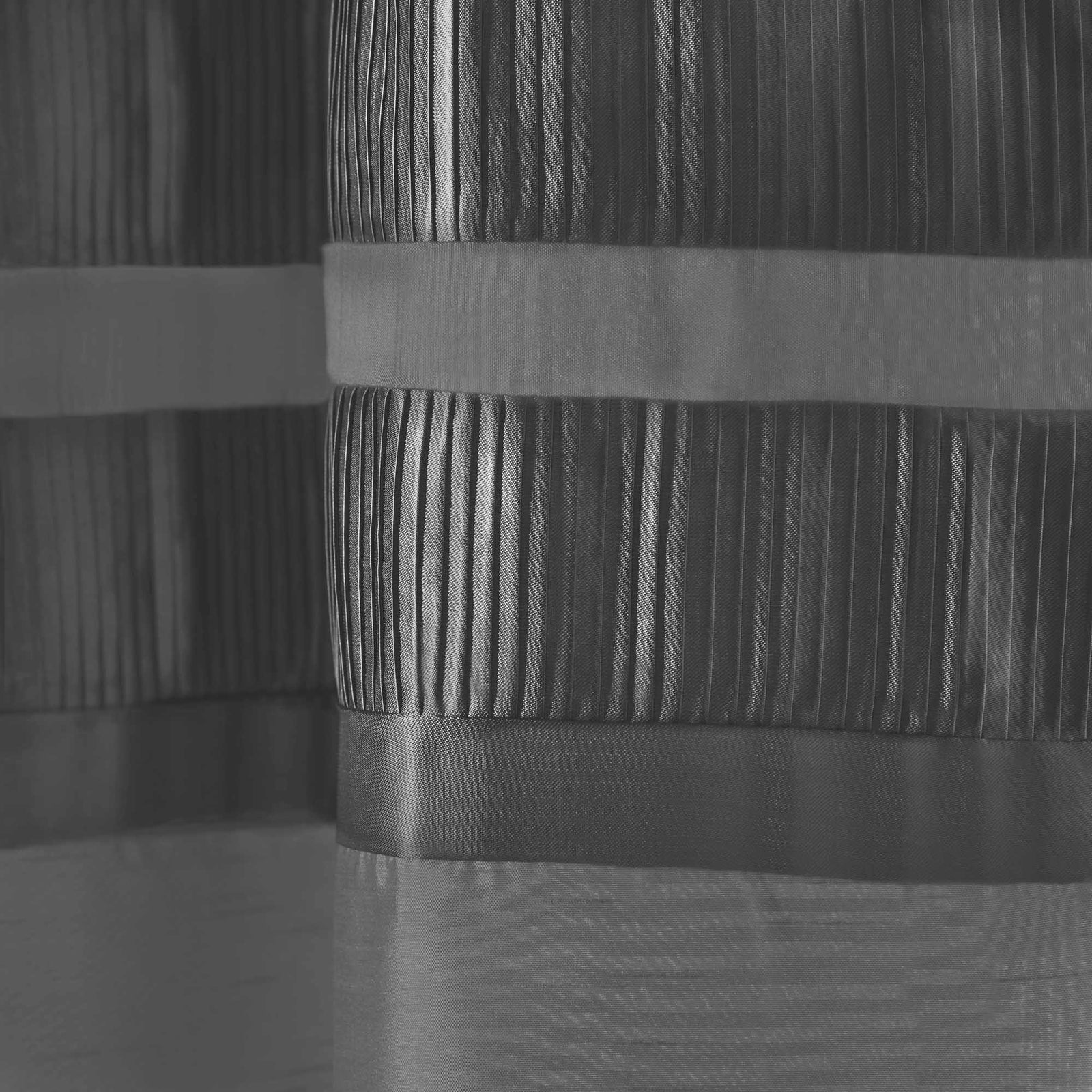 Denver Lined Eyelet Curtains Charcoal Grey