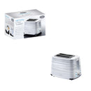 Quest Harmony 2 Slice Toaster - White
