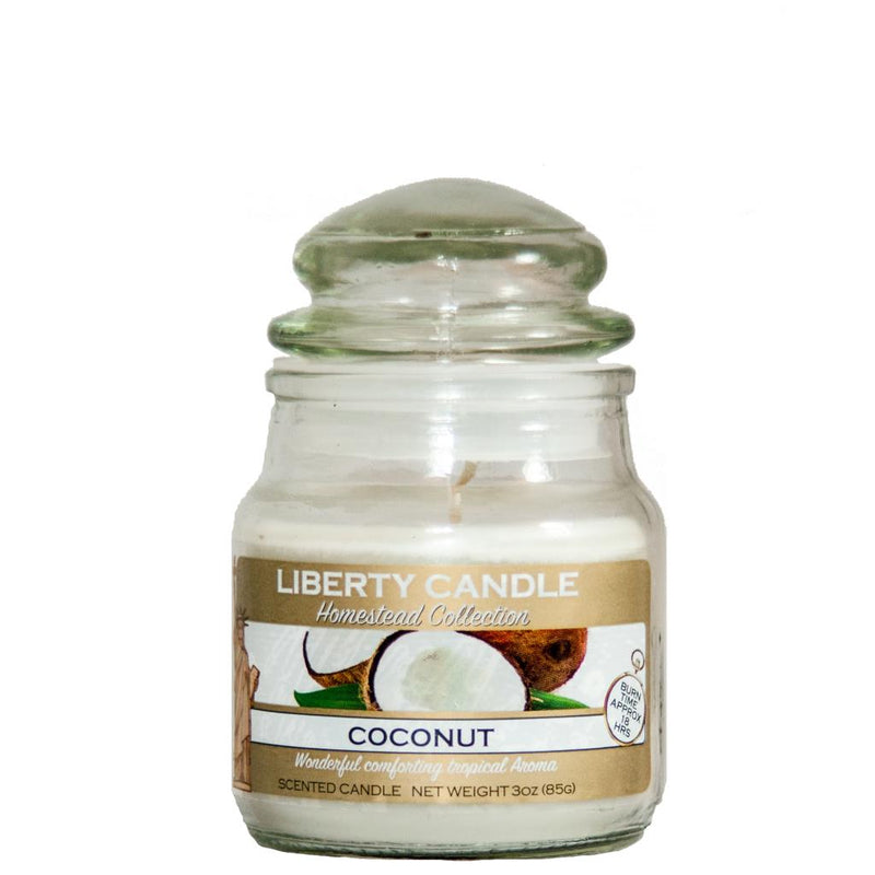 Liberty Candle Homestead Collection Coconut Candle 3oz