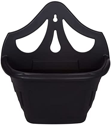 Venetian Wall Planter 31Cm - Black
