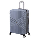 IT Impakt Geo Emboss Luggage with Wheels- Blue Fog (Sizes Sold Separately)