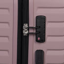 IT Impakt Geo Emboss Luggage with Wheels- Mauve (Sizes Sold Separately)