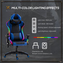 Vinsetto Racing Gaming Chair -  Black & Blue