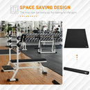 Multi-purpose Exercise Equipment Protection Mat Non-slip Floor Protector Gym Fitness Workout Training Mat 220 x 120cm Tranining