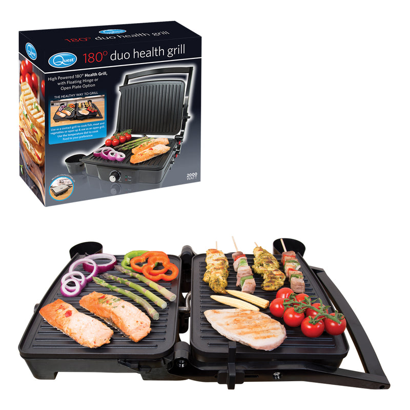 Quest 180 Duo Health Grill - Black