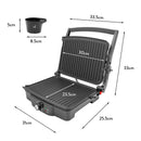 Quest 180 Duo Health Grill - Black