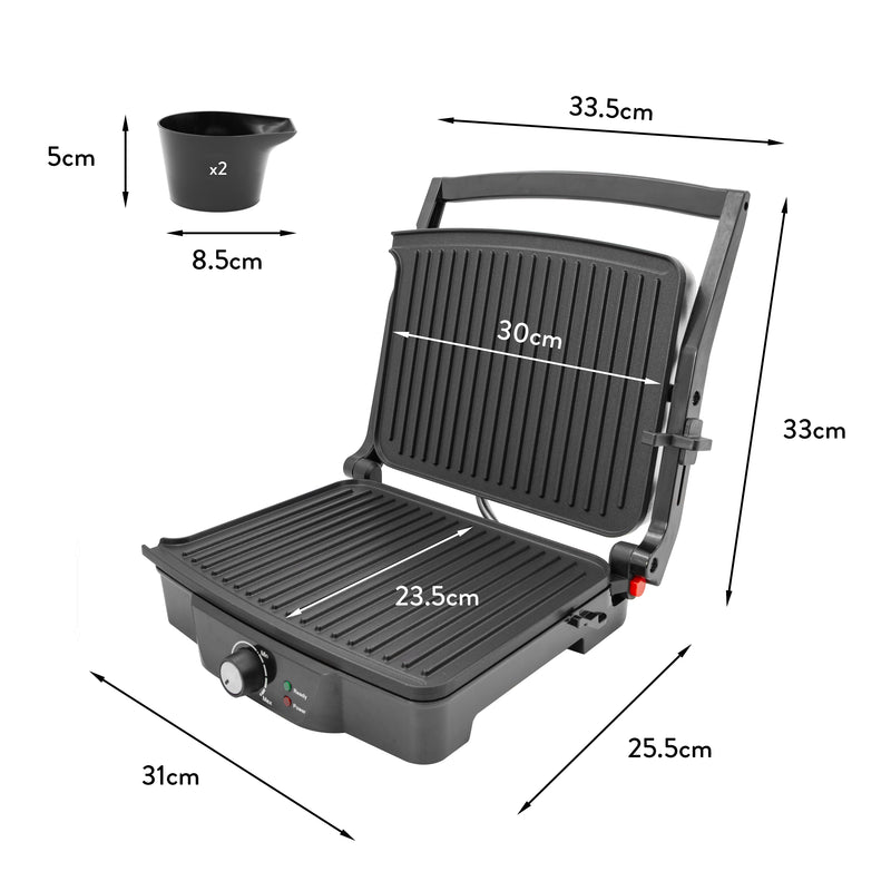 Quest 180 Duo Health Grill - Black