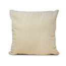Chunky Velvet Ribbed Cushion - 45 x 45cm