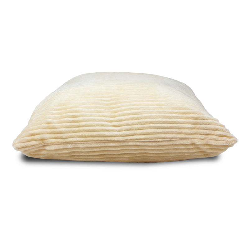 Chunky Velvet Ribbed Cushion - 45 x 45cm