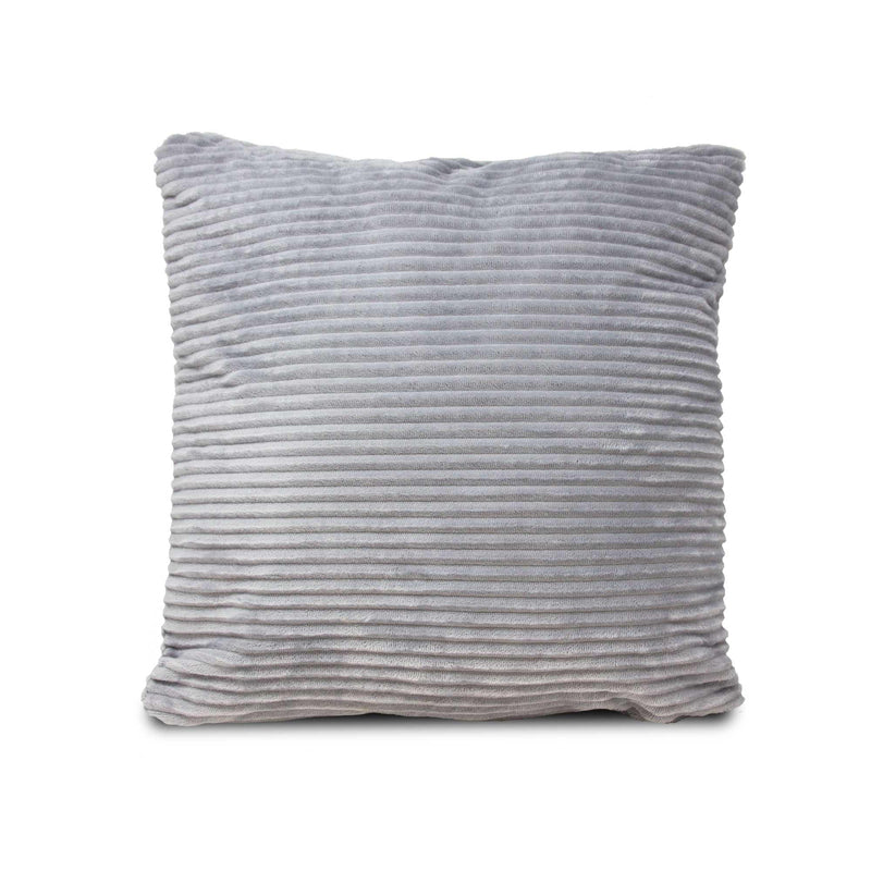 Chunky Velvet Ribbed Cushion - 45 x 45cm