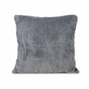 Chunky Velvet Ribbed Cushion - 45 x 45cm
