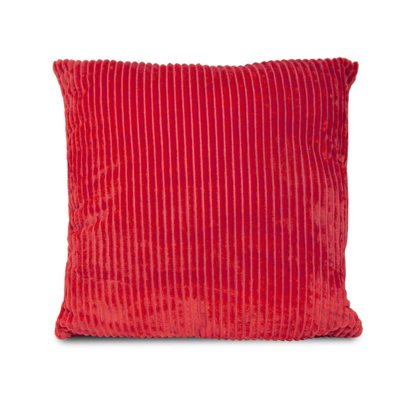 Chunky Velvet Ribbed Cushion - 45 x 45cm