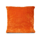 Chunky Velvet Ribbed Cushion - 45 x 45cm