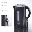 Quest 1L Plastic Jug Kettle - Black