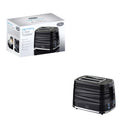 Quest Harmony 2 Slice Toaster - Black
