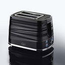 Quest Harmony 2 Slice Toaster - Black
