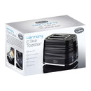 Quest Harmony 2 Slice Toaster - Black