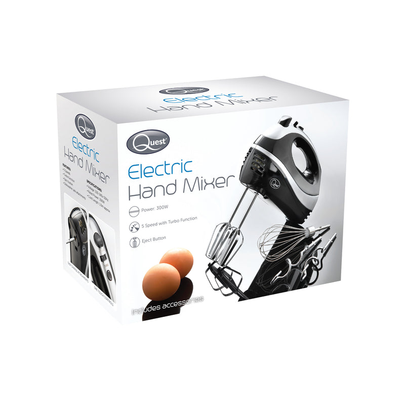 Quest Hand Mixer Pro - Black