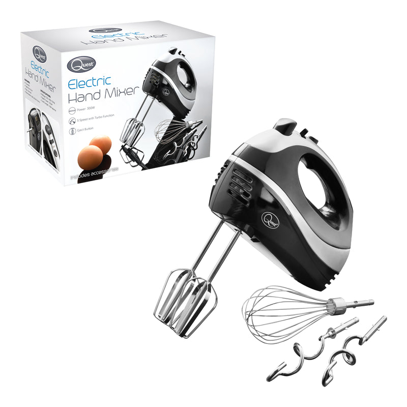 Quest Hand Mixer Pro - Black