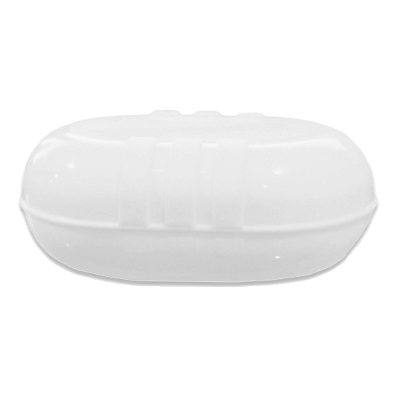Plastic Soap Box- White