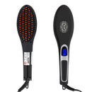 Bauer Straightener Hair Brush - Black