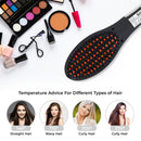 Bauer Straightener Hair Brush - Black