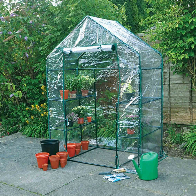 Kingfisher Walk-In Greenhouse 196x147x74cm