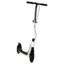 HOMCOM Folding Kick Scooter with Brakes - White