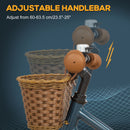 Kids Balance Bike with Basket - Blue