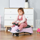 Kids Ride On Wiggle Car - Pink