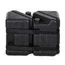 Outsunny Gazebo Weights Set of 4, HDPE Water or Sand Filled with Secure Straps