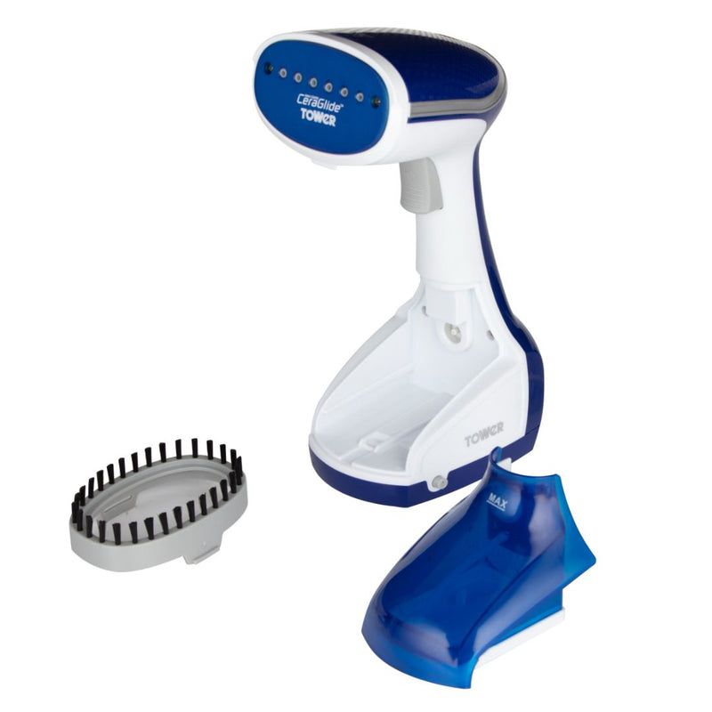 Tower 1000W Garment Steamer - Blue