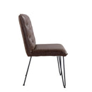 Darwen Studded Back Bench - Brown