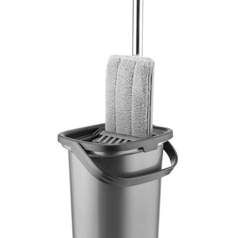 OurHouse Essentials Flat Mop and Bucket